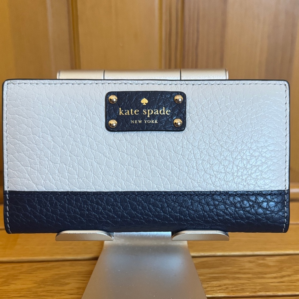 Kate Spade Two-Tone Leather Wallet
